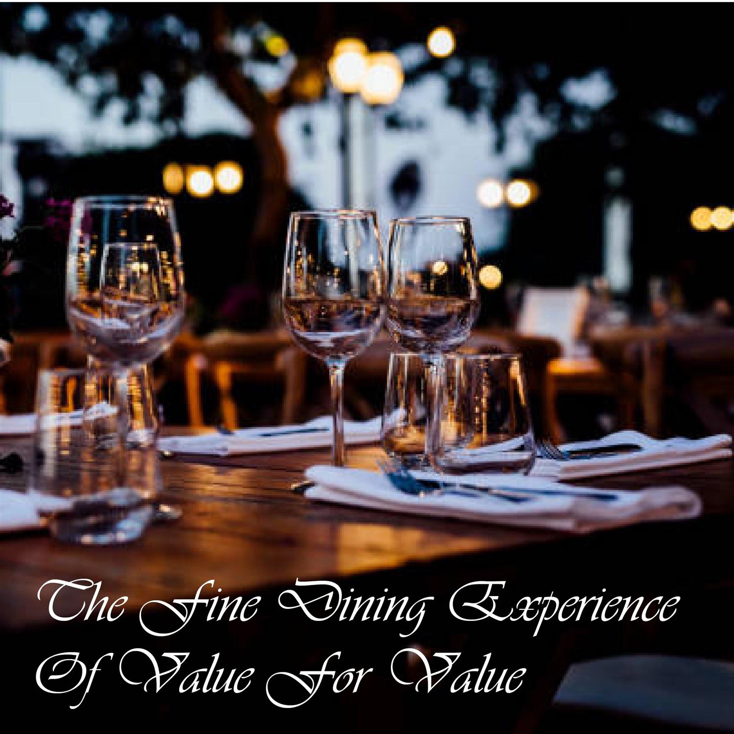 The Fine Dining Experience Of V4V